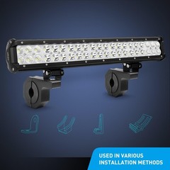Nilight 4PCS LED Light Bar Mount Bracket Clamp Roof Roll Cage Holder