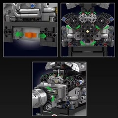 RR V12 Engine Kits That Runs, Build Your Own Combustion Engine, Model V8 Engine