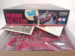 TAMIYA 1/12 Ferrari 641/2 (F190) Big Scale Series Limited Collection Model Kit