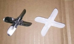 1/8th four blade cooling fan big deuce Revell monogram 1/8 PE-62 lindberg