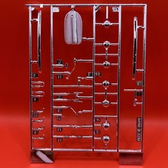 1937 Ford Truck Revell Chrome Grill Bumpers Wipers Shift Model Parts 1:25 New 3