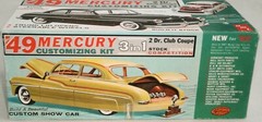 AMT TROPHY SERIES ’49 MERCURY 3 in 1 CUSTOMIZING KIT 1/25 grey plastic