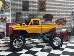 1/25 3d Printed Resin Mud Racing Truck Model Kit Unpainted Unassembled.