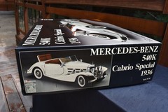 Pocher Mercedes Benz 1936 540K Cabrio Special 1:8 model unopened factory sealed
