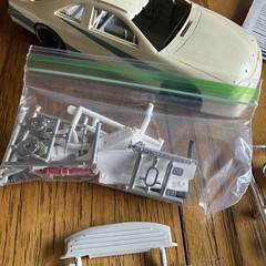 Built Model Car, 1997 Revell Stock Car STARTED, INCOMPLETE, MODIFIED