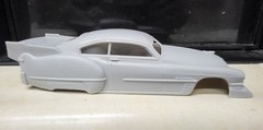 1/24 scale resin 3d printed 1949 Cadillac Pro Mod drag body model slot car