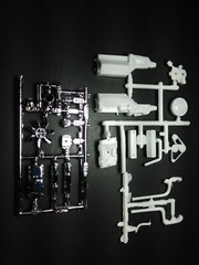 1978 Dodge Monaco 1/25 440 magnum engine motor model part Roscos cop car police