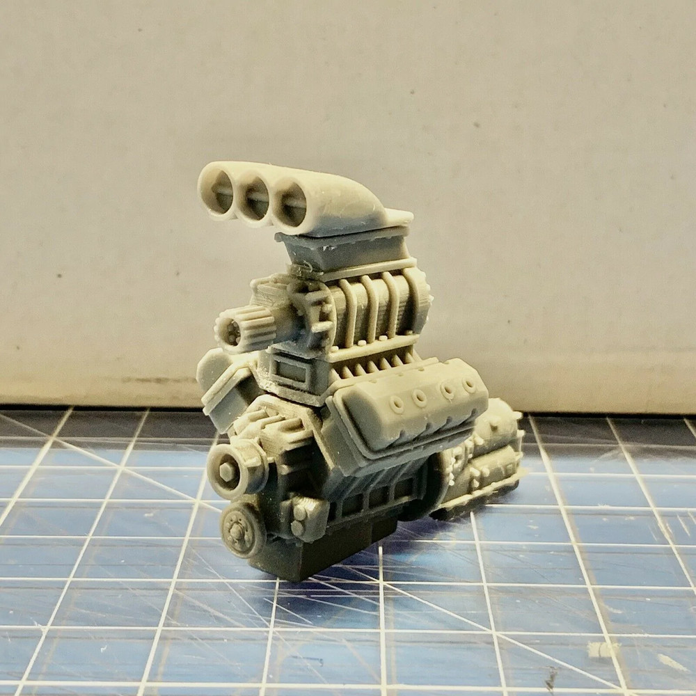Hemi Blown Supercharged Engine 1/25