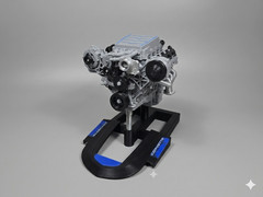 CHEVY CORVETTE ZR1 SUPERCHARGED ENGINE VROOM VROOM 3D PRINTED MODEL ENGINE