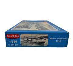 Rare Mikro Mir 350-032 British K-15 Submarine 1/350 Model Kit NIB