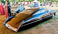 Cadillac Eldorado Classic1959Race Car Custom Built Concept Metal Model Chopped