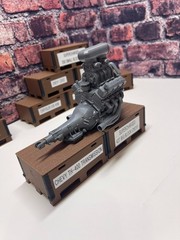 3D Printed CHEVY BLOWN BIG BLOCK with TH-400 Trans 1/24th – 1/10th MADE IN USA