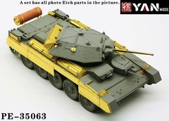 1/35 British Crusader Mk.II Tank Photo-etched Detail-up Kit for Border BT-015