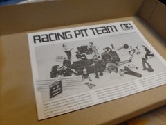 Tamiya Racing Pit Team 1/20 Scale Vintage Plastic Model Kit Figures Only