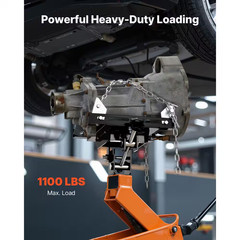 Transmission Jack Adapter, 1100 Lbs. / 0.5 Ton Load Capacity Automotive Transmis