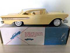 L@@K! ORIGINAL VINTAGE AMT 1958 FORD EDSEL HT PROMO MODEL WITH *BOX *SUPER NICE!