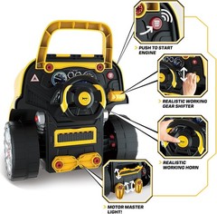 SpringFlower Toys Gifts for 3 4 5 6 7 8 Years Old Boys, Large Truck Engine,…