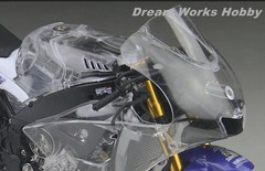 AwardWinner Built Tamiya 1:12 Yamaha Team Yzr-M1 ’09 Rossi Clear Full View+Fork