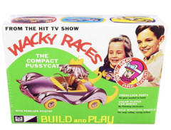 MPC Wacky Races “The Compact Pussycat” Snap Together Plastic Model, 1/25 Scale