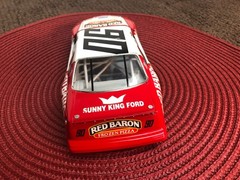 MONOGRAM 1/24 REDBARON #90 T-BIRD STOCK CAR FACTORY BUILT BOX ART DISPLAY MODEL