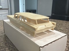 R & R RESIN 1959 PONTIAC BONNEVILLE WAGON RESIN KIT! CIRCA 90’s-2000’s! VMCP!