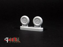 1:48 Resin Wheels Landing Gear for LaGG 3 scale model