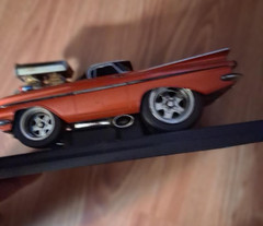Vintage 1959 EL CAMINO,Fair Condition 12 Inches by 6.5 Inches Color Burnt Orange