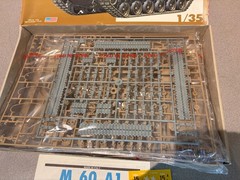 Vintage ESCI Ertl 1/35 M60A1 Patton US Main Battle Tank Model Kit 5002 NIOB