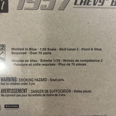 AMT 1957 Chevy Bel Air Model Kit Car Scale 1:25 Kit # AMT638M/12 Factory Sealed
