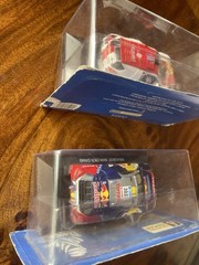 UNUSED LOT 2 PEUGEOT 2008 DKR AND + 2016 DAKAR RALLY SCALE 1:43 LUPPA DIECAST