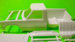 1978 Ford Courier 1/25 Pickup Cab Hood Glass Grill Bumper Interior Tub Seat Dash