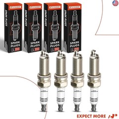 A-Premium Iridium Platinum Spark Plugs Compatible with Hyundai Elantra