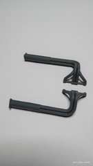 1/25 scale 3D Resin Hot Rod Fat Headers