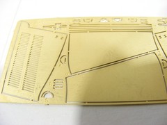 Photo-etched detailing Hoods set for Mersedes-Benz 320 by ICM 35540, 1:35