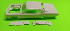 66 1966 Pontiac GTO 1/25 Revell Bare Body Shell Firewall Core Support 85-4479