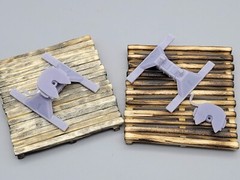 5th wheel hitch for pickup trucks for 1/24 and 1/25 scale model cars