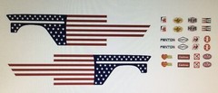 Decals – Replacement decals for ‘55 Chev “Street Machine” (Sedan) not hardtop
