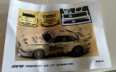 Starter Le Mans 1995 Por161 Porsche 911 GT2 No 77 Resin Kit 1:43 Made In France