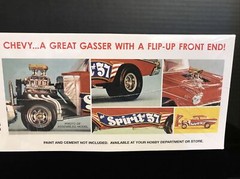MPC 904/12 ‘57 CHEVY SPIRIT OF ‘57 MODEL KIT-NIB-1/25 SCALE
