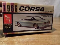 AMT 1966 CHEVROLET CORVAIR CORSA VINTAGE ANNUAL MODEL CAR SMP MPC CHEVY HARDTOP