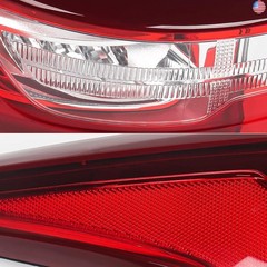 FIONE LED Outer Tail Light Assembly Compatible with Chevy Traverse 2018 2019