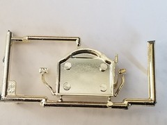 RADIATOR GRILL for Monogram Paddy Wagon 1:24 Model Kit *Cracked Headlight Mount*