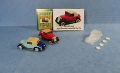 New! SMC-GG-1002 1934 Chevy Convertible Top Up HO-1/87 Scale Clear Resin Kit