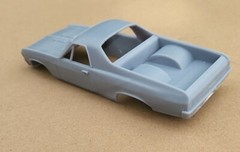 ABS-LIKE RESIN 3D PRINTED 1/24 1968-72 CHEVY NOVA CUSTOM UTE PRO STREET BODY