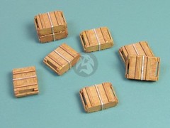 Eureka XXL 1/35 Modern Russian Wooden 7.62mm Ammo Crates 2 AK-47 (8 boxes) E-036