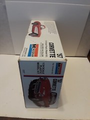 Monogram 1957 Corvette Molded in Red Kit # 2227 Open Box