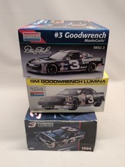 Lot(3) Monogram Dale Earnhardt Goodwrench #3 NASCAR Kits New Open Boxes