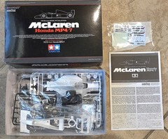Tamiya 1/20 McLaren Honda MP4/4 F1 Model Kit Ayrton Senna New Open Box Rare
