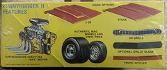 AMT 1565 Funny Hugger II Chevy Camaro Funny Car 1/25 Scale Model Kit