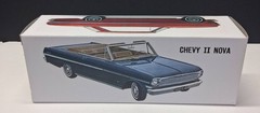 Revised New 1963 Chevy II Nova Custom Made Promo Model BOX ONLY NO CAR